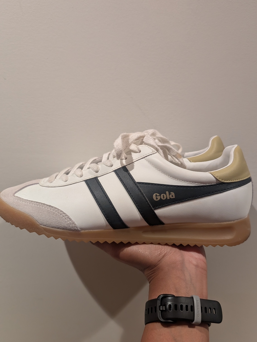 Gola Tornado Sneakers - White, Black, Lemon Yellow